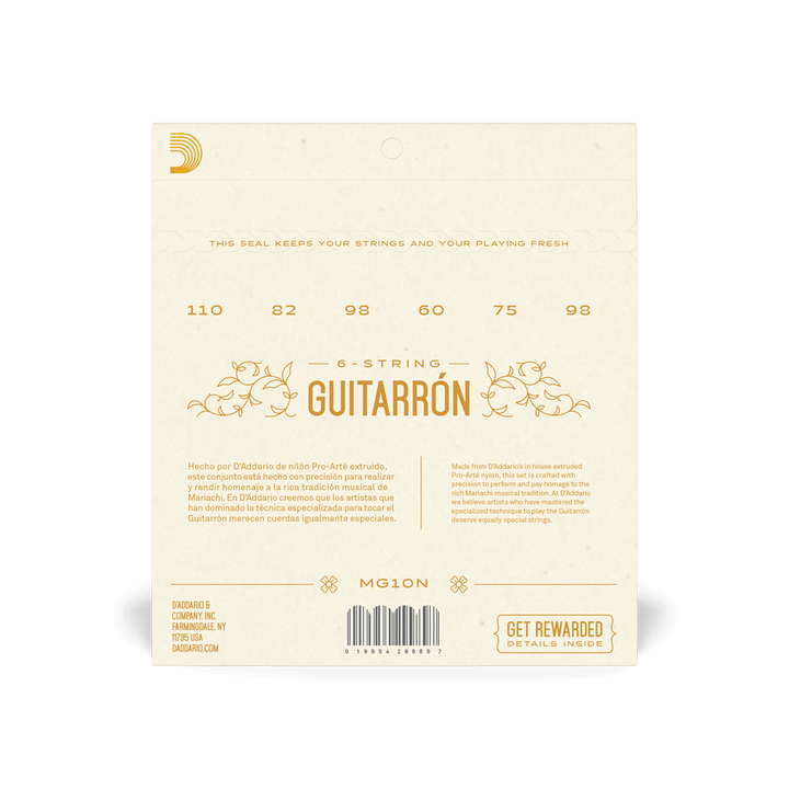Guitarrón by D'Addario
