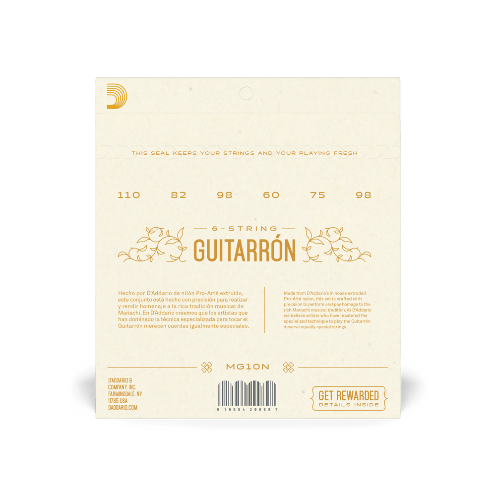 Guitarrón by D'Addario