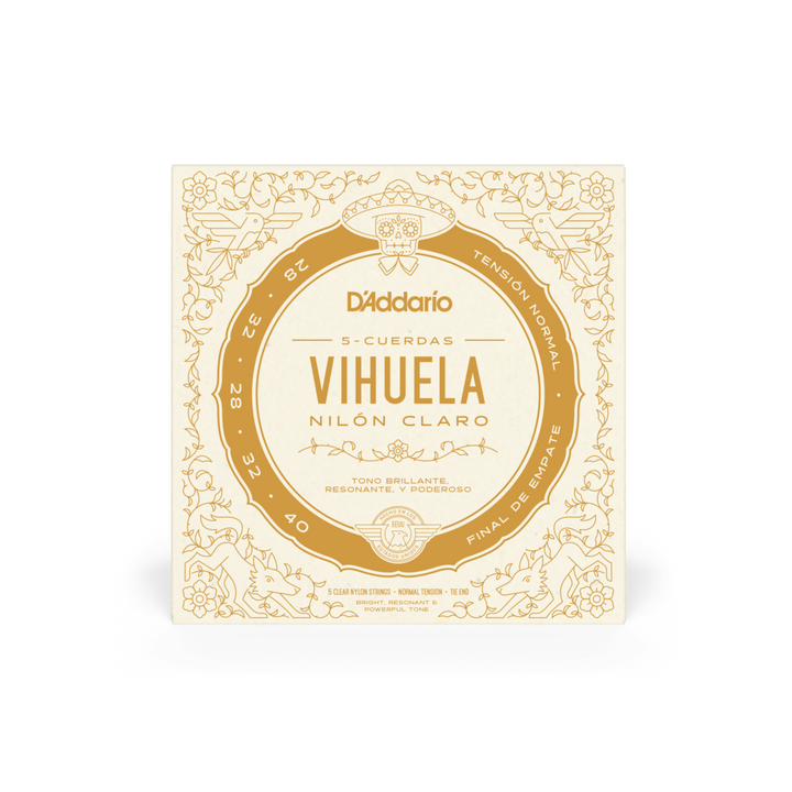 Normal Tension Vihuela Strings by D'Addarío